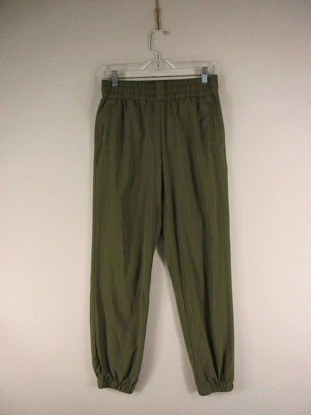 Banana Republic Pants Womens XS Jogger Airstretch Elastic Waist Ankle Green