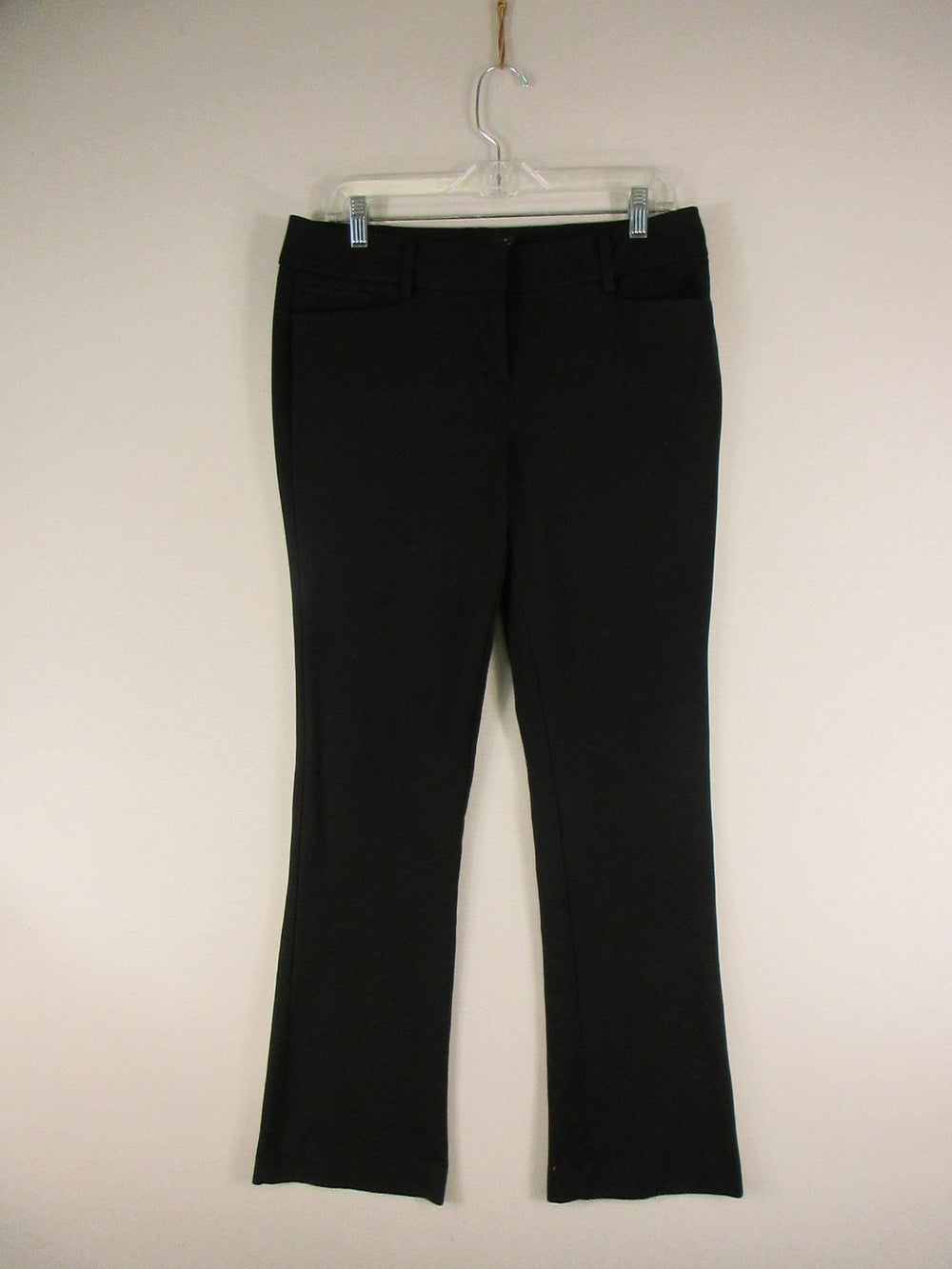 New York Company Pants Womens 6 Black Bootcut Dress Pants Tailored Work Office