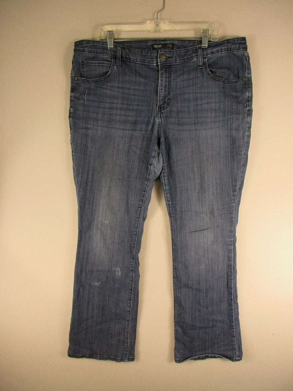 Simply Vera Vera Wang Jeans Womens 8W Bootcut Medium Wash Stretch Five Pocket