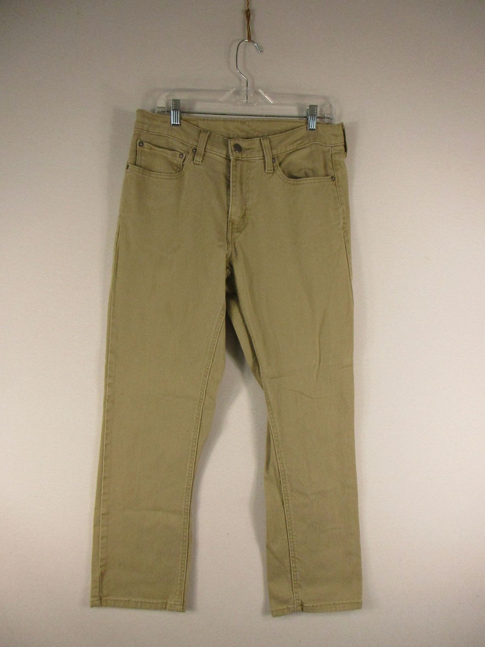 Levis 541 Jeans Mens 31x30 Khaki Tan 5 Pocket Athletic Taper Durable Denim