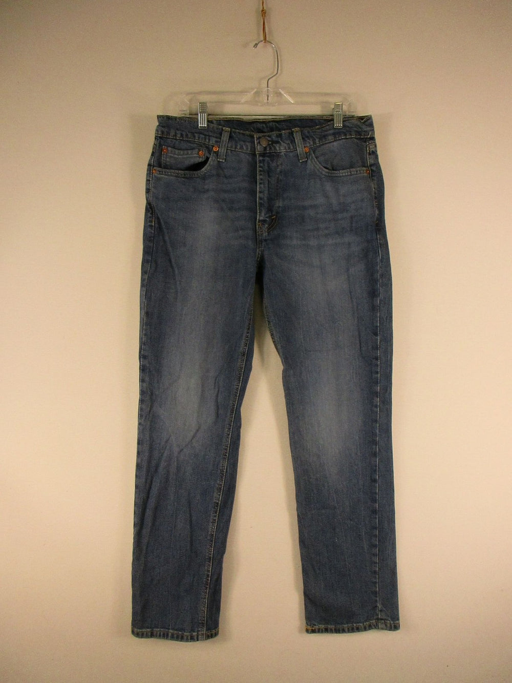 Levi Strauss Jeans Mens 33 541 Relaxed Straight Blue Denim W33 L32
