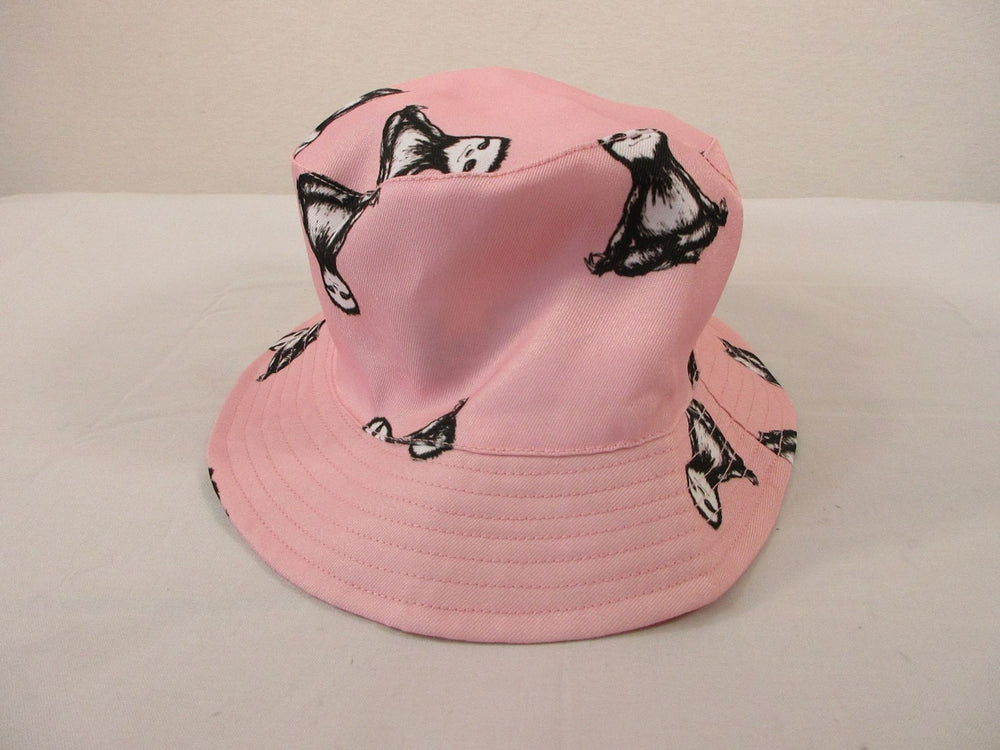 SlothToes Bucket Hat One Size Pink Sloth Print Pura Vida New With Tags