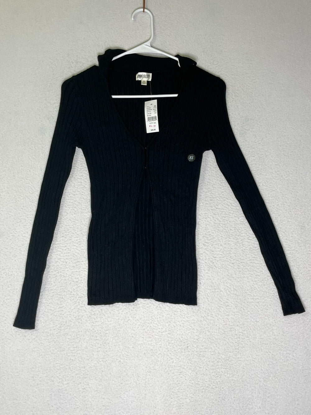 Ryan Destiny Black x PacSun Dary Fairy Fly Away Long Sleeve Top Women's Size XS