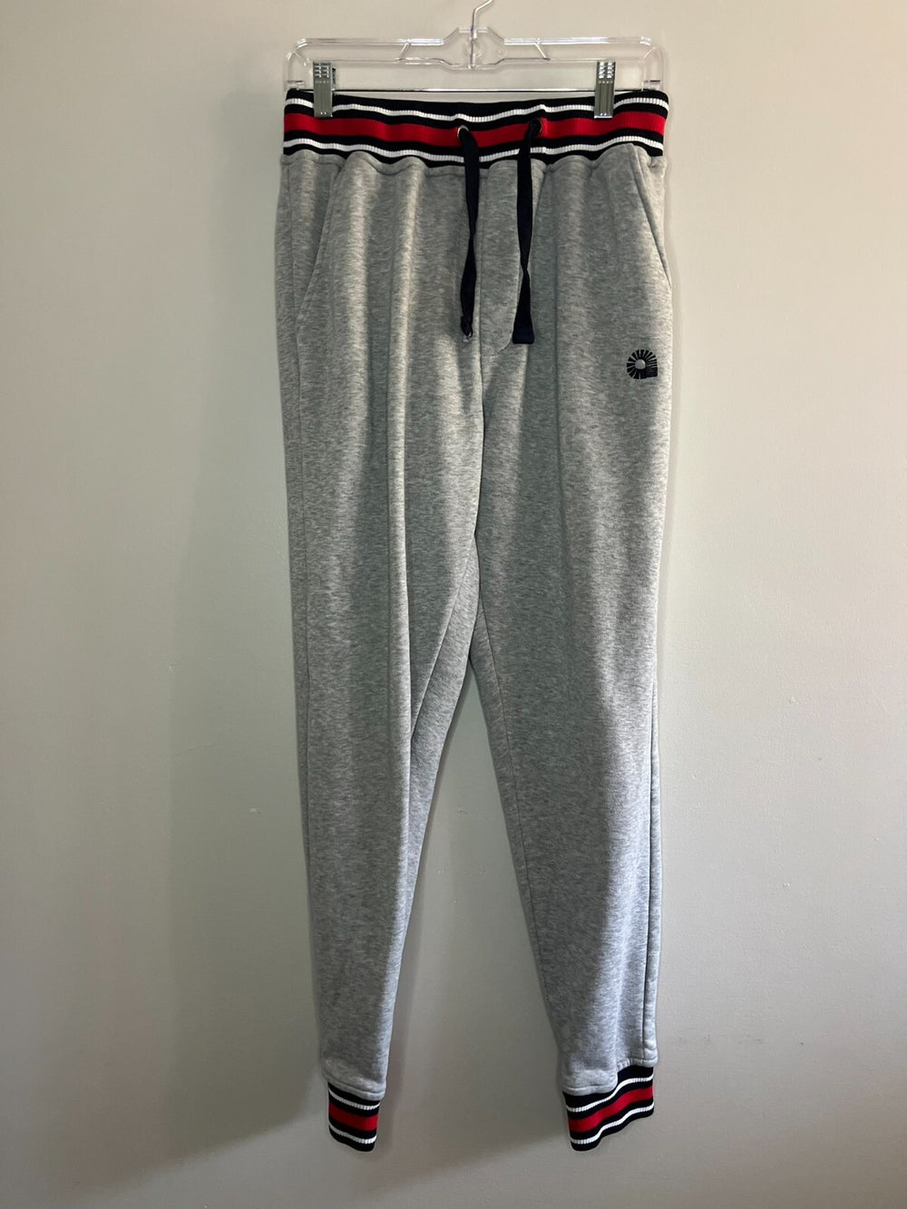 Akademiks Gray Sweatpants Drawstring Women's Size Large