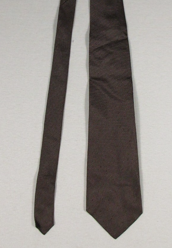 Perry Ellis Portfolio Mens 100% Silk Neck Tie Striped Made in USA