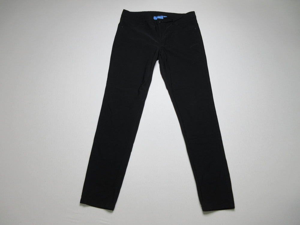 Simply Vera Vera Wang Womens Mid Rise Single Button Jeans Skinny Leg Sz 8 Black