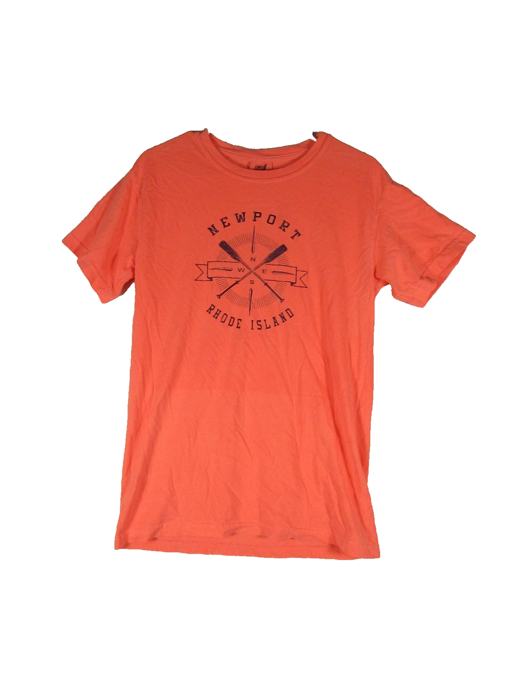 Comfort Colors Mens New Port 100% Cotton T-Shirt Short Sleeve Size S Pink