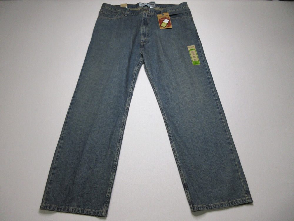 Levi Strauss Signature Mens Mid Rise Jeans Straight Leg Size 40X30 Blue NWT