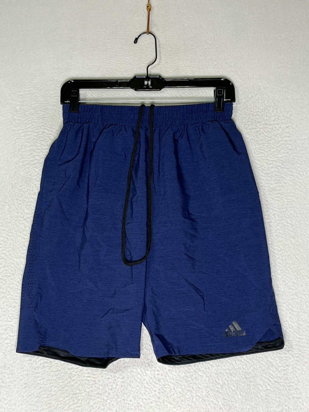 Adidas Navy Blue Axis 2.5 Training Shorts Drawstring Waist Men's Size Medium