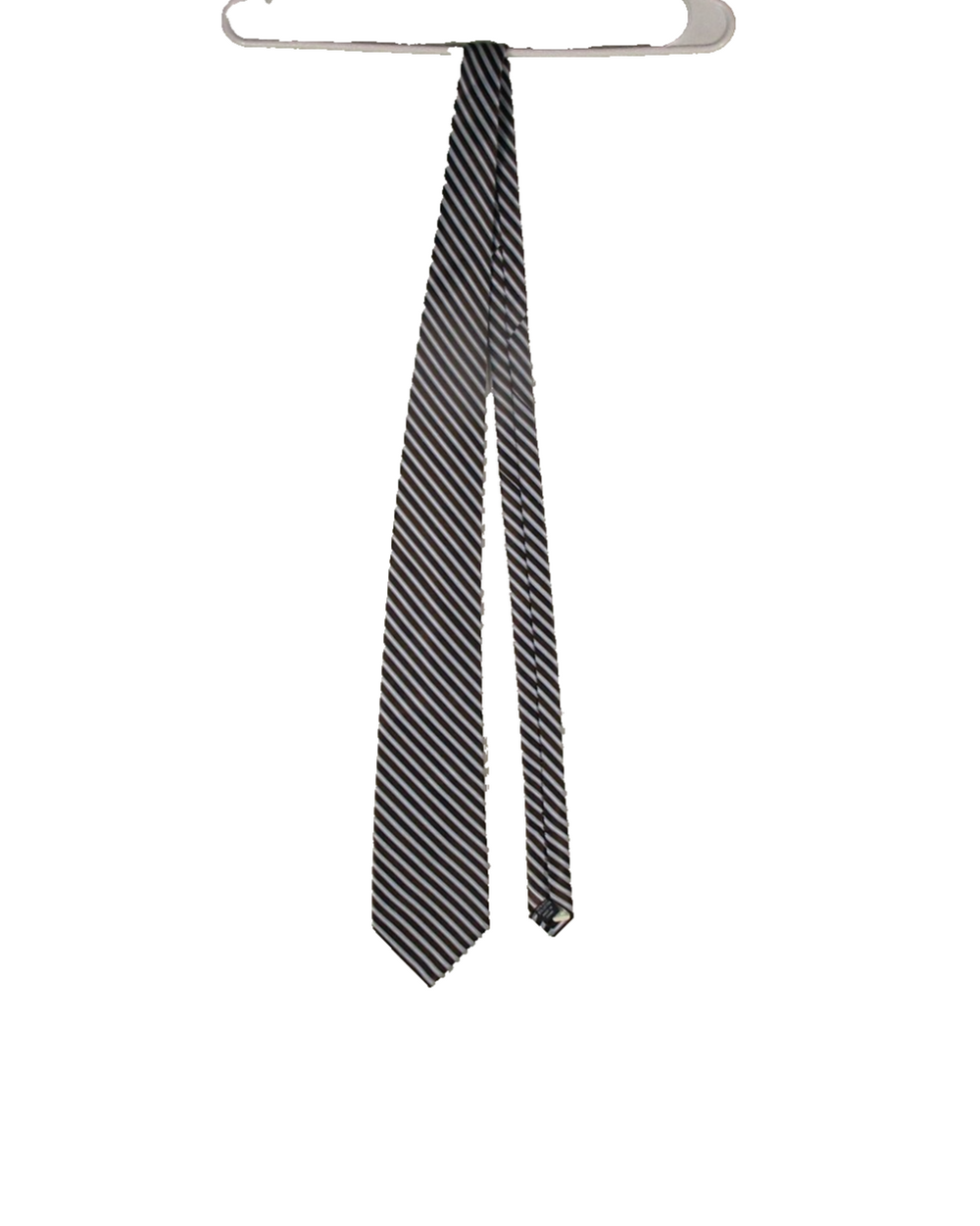 Jones New York Mens Linen Cotton Striped Neck Tie One Size Blue