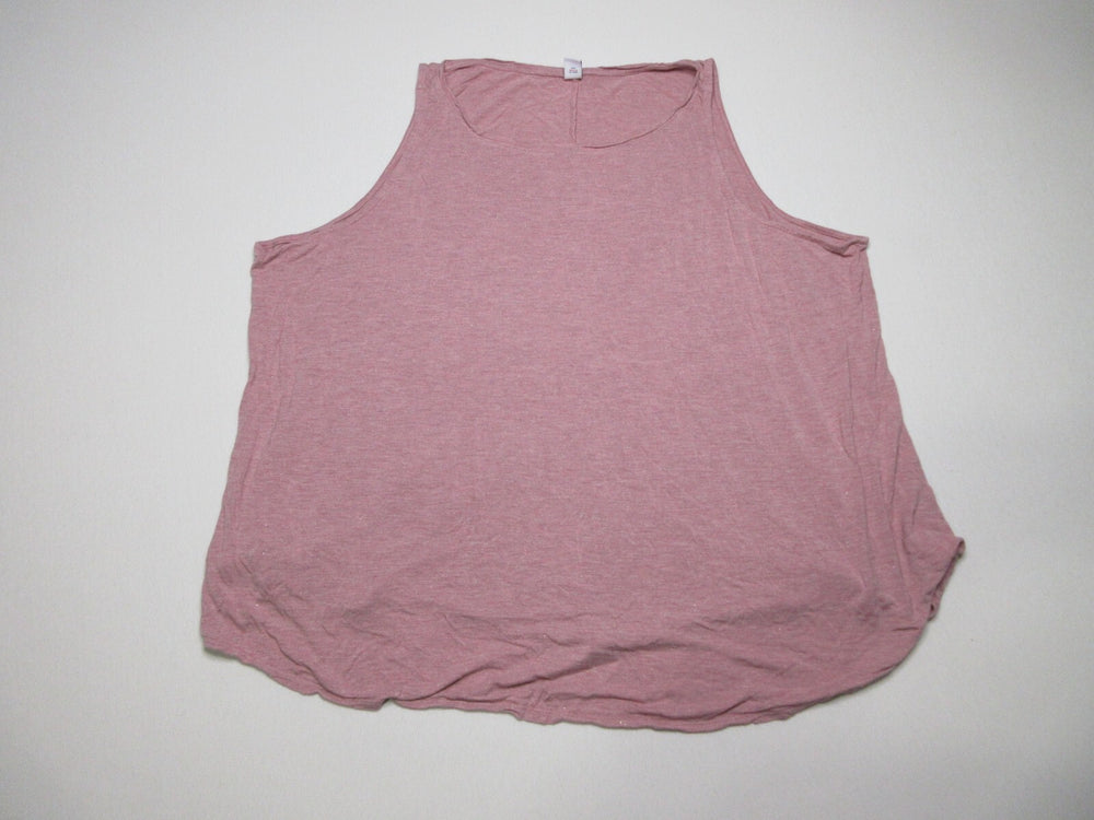 Old Navy Womens Classic Fit Scoop Neck Tank Top Sleeveless Size 4X Pink