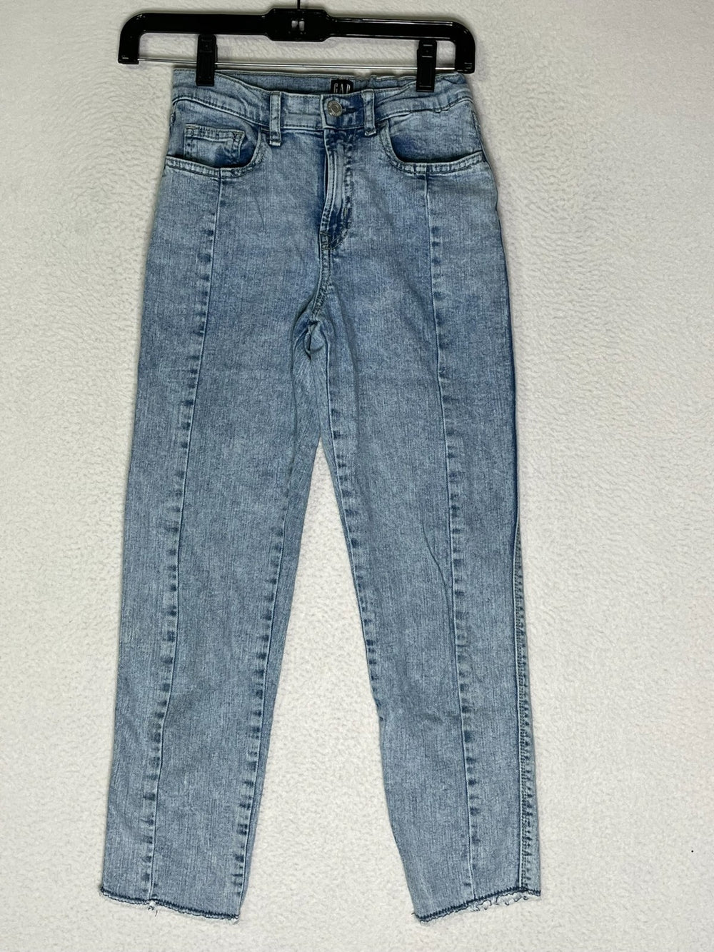 Gap Denim Blue Pencil Slim Ankle Jeans Stretch High Rise Girls Size 12