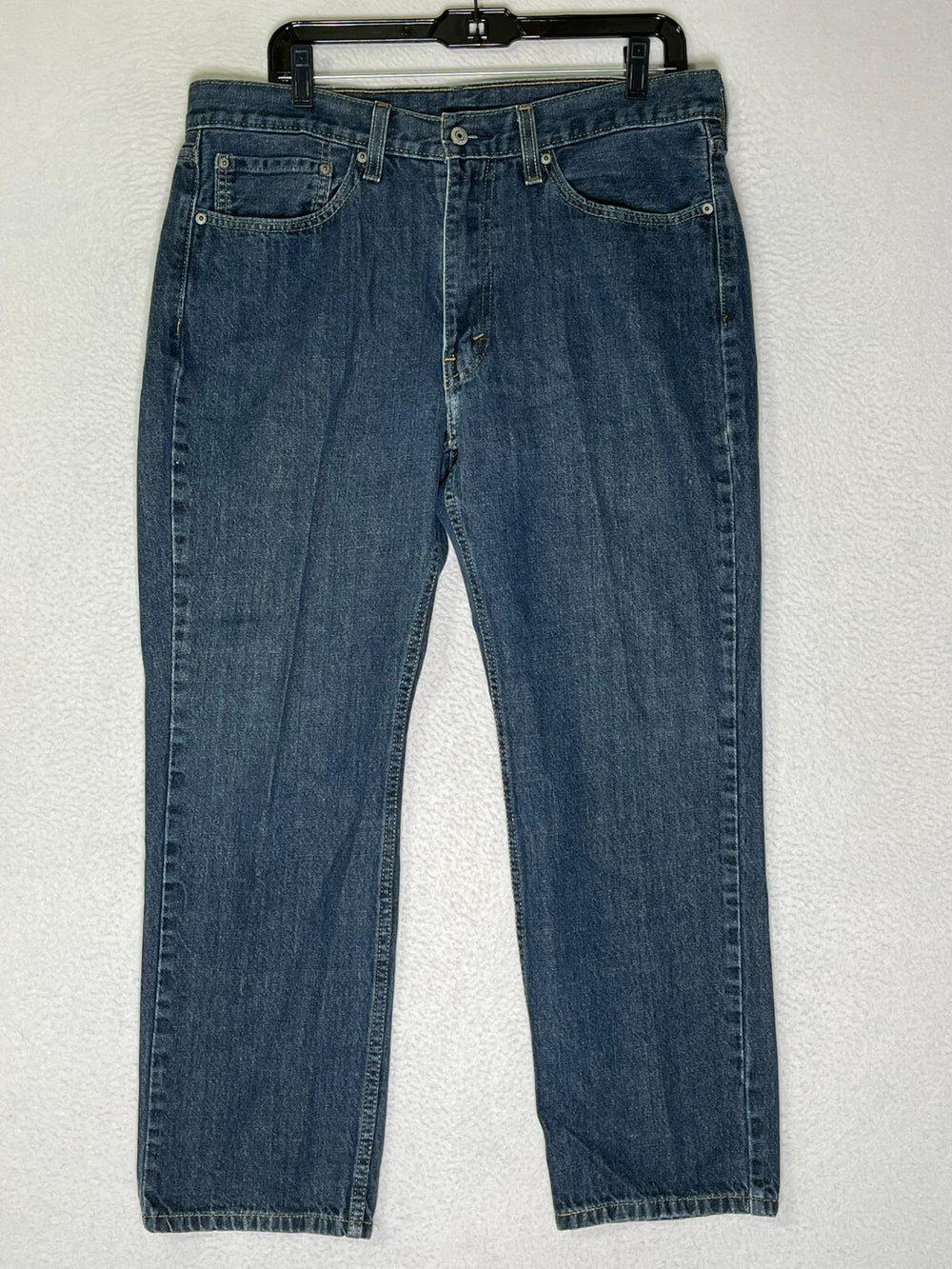 Levi Strauss & Co 514 Blue Straight Leg Jeans Medium Wash Denim Mens SZ W36XL30