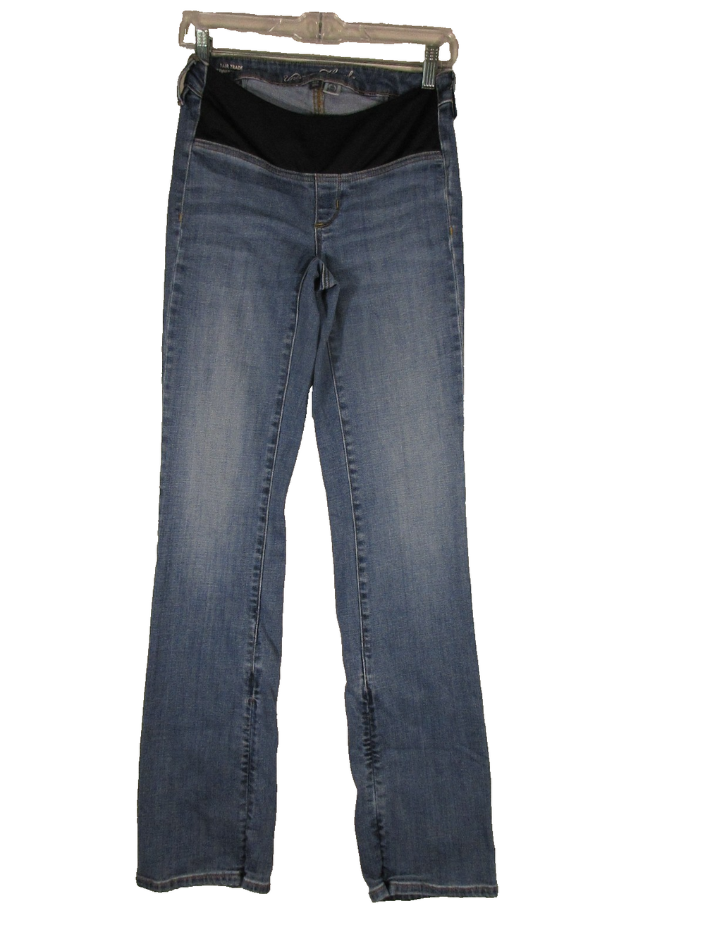 Universal Thread Womens Maternity Denim Jeans Straight Leg Size 4/27 Blue