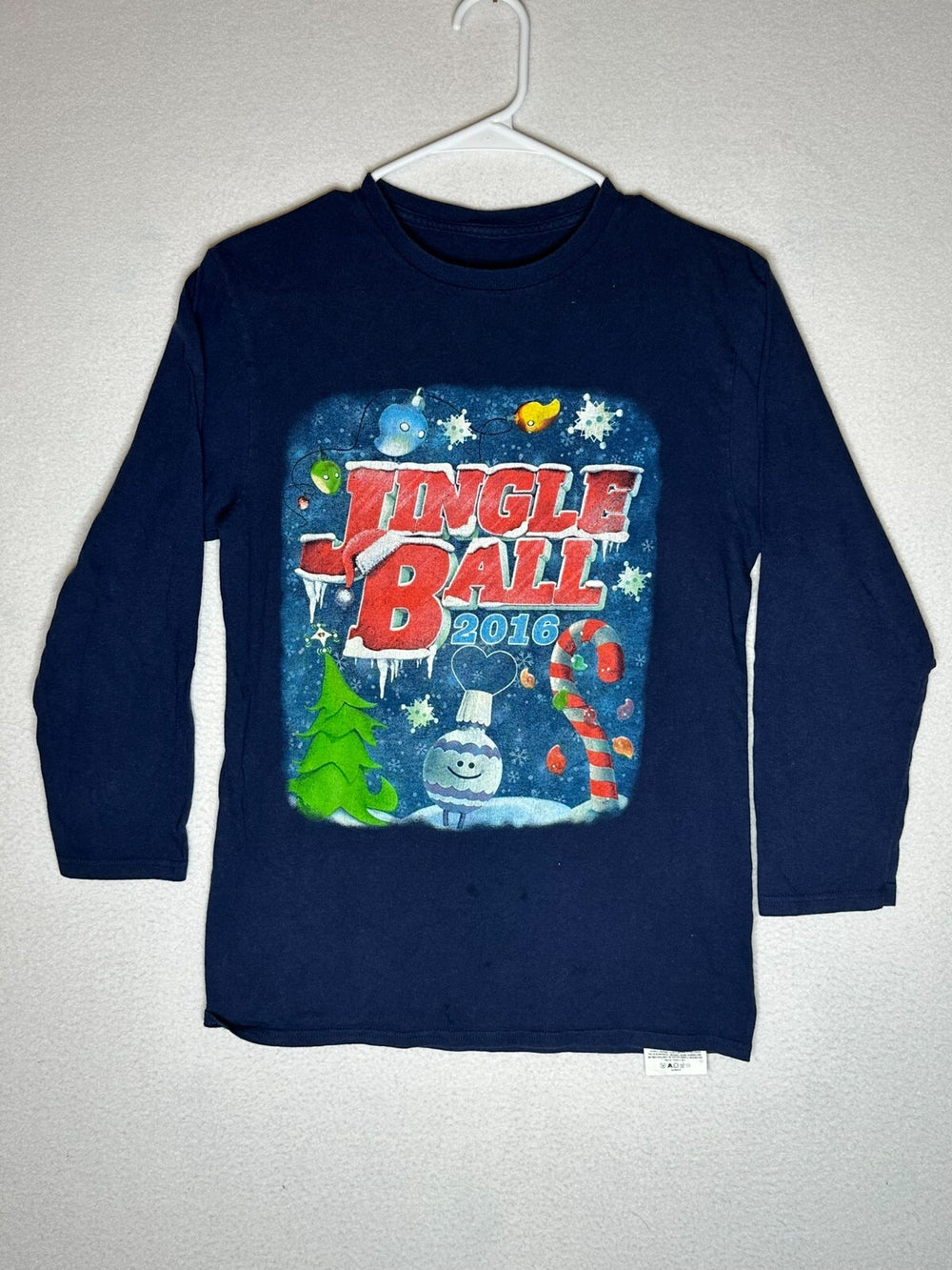 Blue Cotton Long Sleeve 