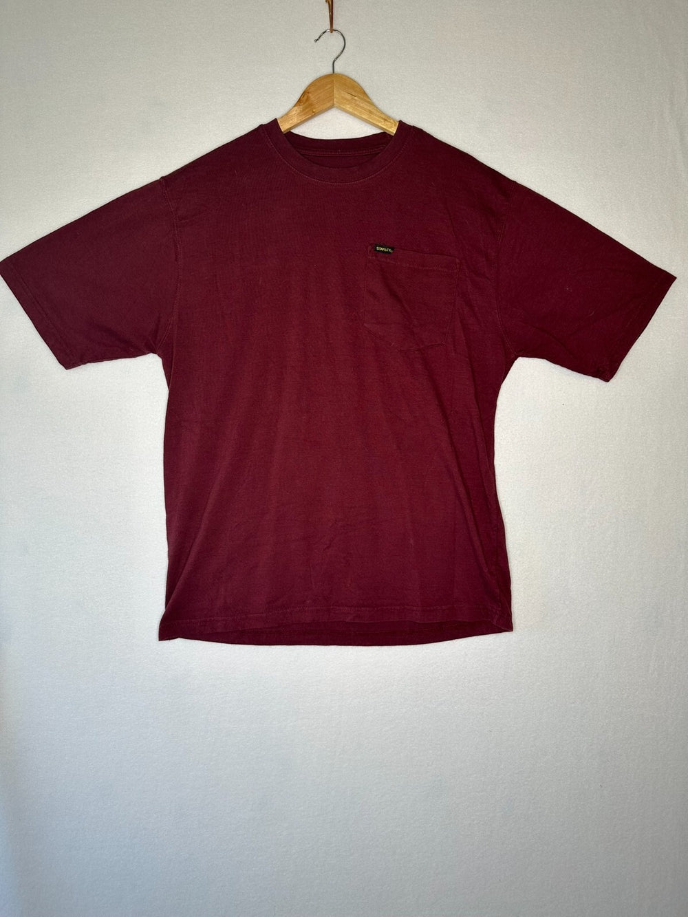 STANLEY Maroon T-shirt Men Size XL