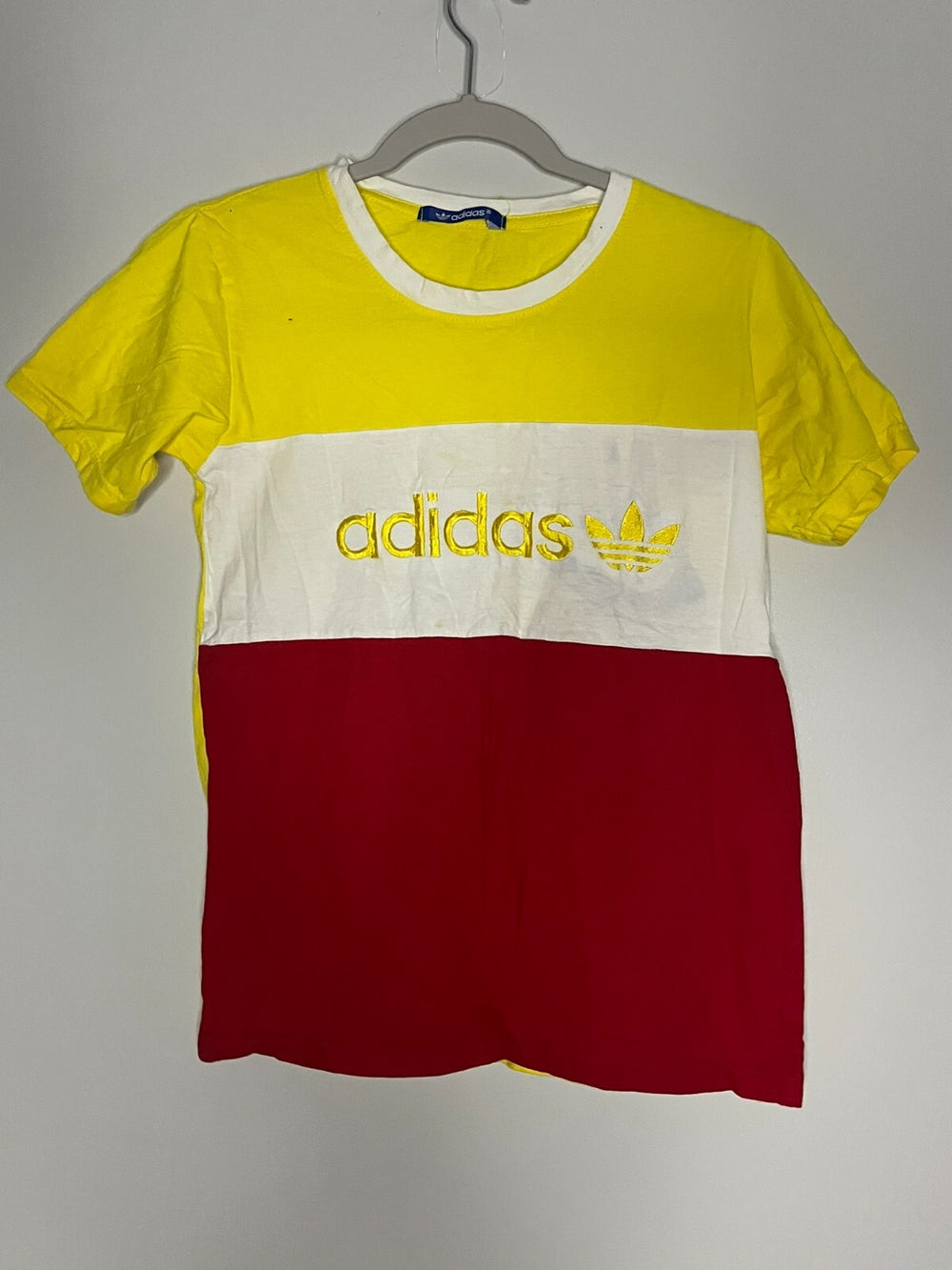 Adidas Colorblock Short Sleeve Crew Neck T-Shirt Women's Size Small
