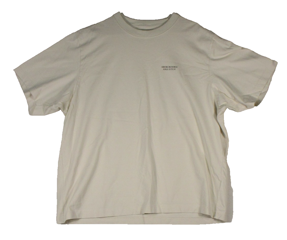 Abercrombie & Fitch Mens Classic Fit T-Shirt Hand Sketched Back Graphic Size XL