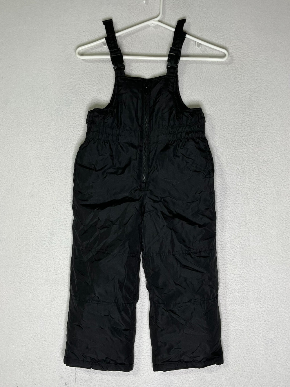 Carter's Black Winter Insulated Snowbibs Adjustable Straps Kids Size S/4