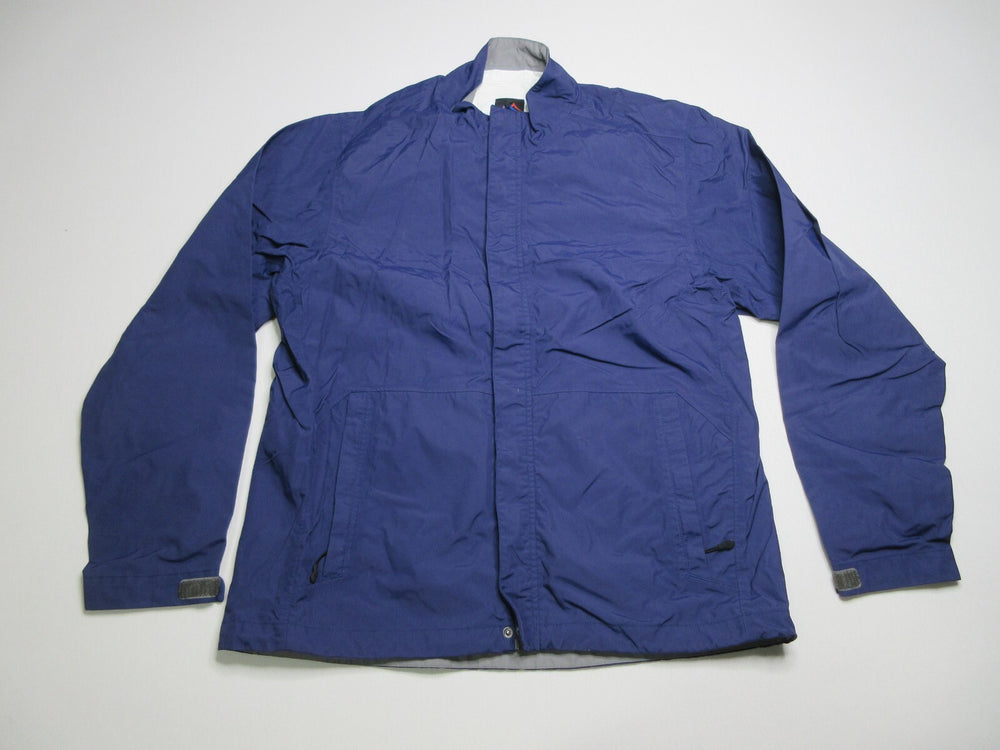 Narragansett Traders Blue Full Zip Windbreaker Jacket Long Sleeve Men's Size XL