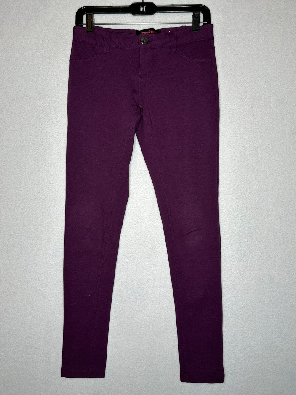 Free Style Revolution Purple Jeggings Skinny Women's Size 3