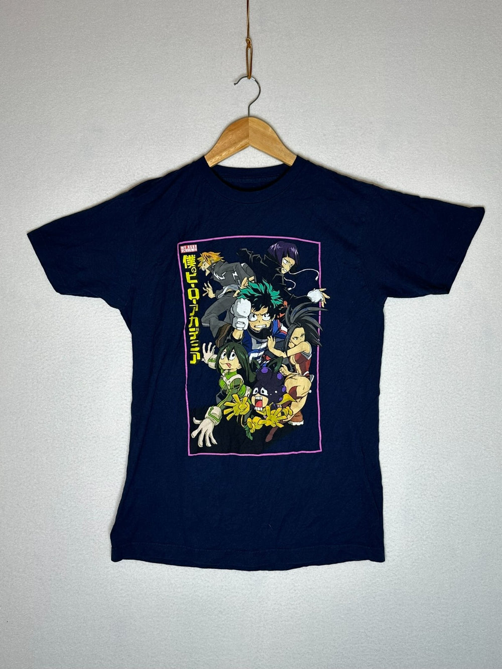 My Hero Academia T Shirt Men's Size M Blue Anime Character Graphic Tee