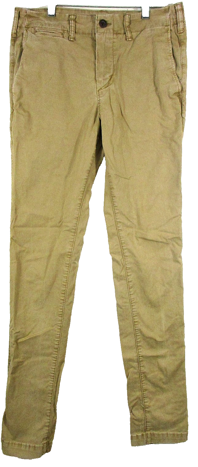 American Eagle Outfitters Mens Core Flex Chino Pants Pockets Size 30X34 Beige