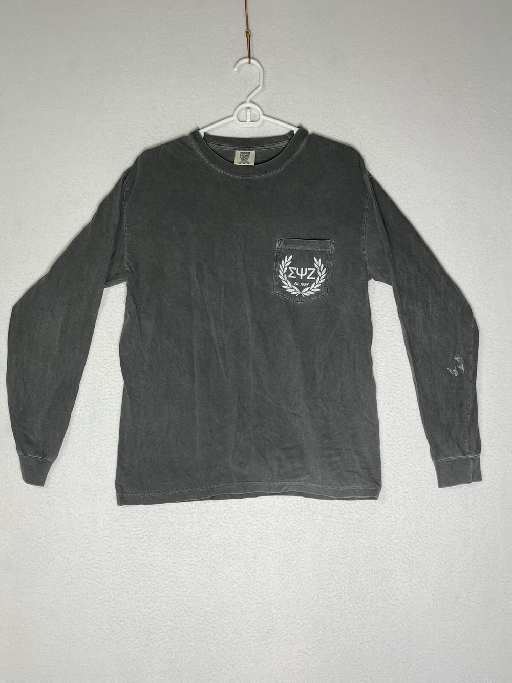Vintage Comfort Colors Gray University of Arizona Wildcats Pocket Tee Men's SZ M