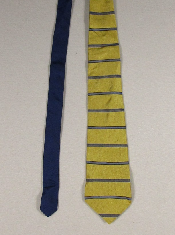 Tommy Hilfiger Mens 100% Silk Neck Tie Striped Made in USA