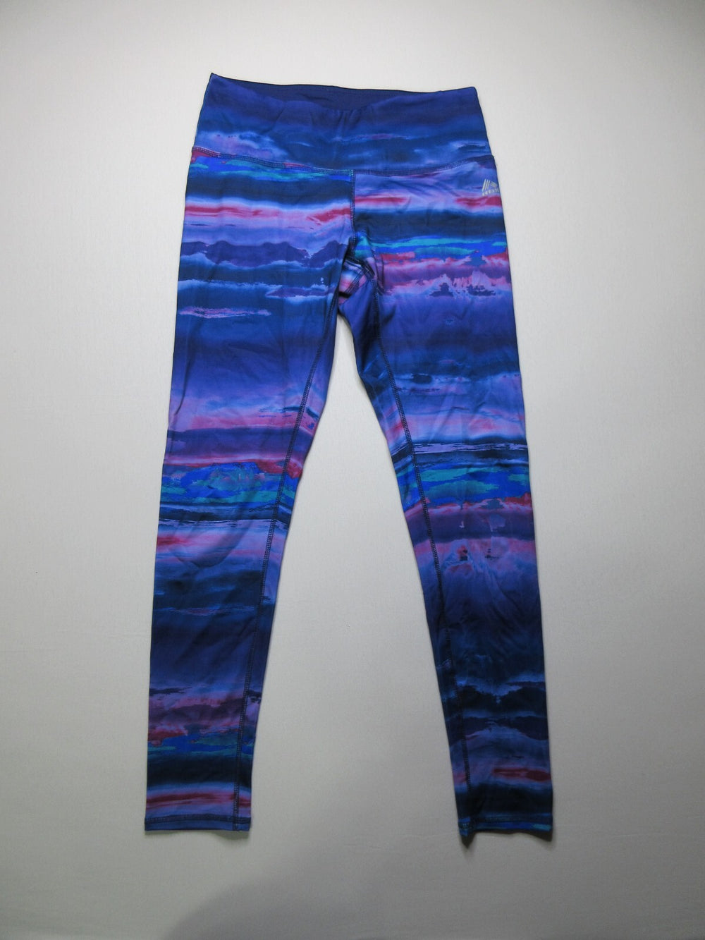 RBX Multi Color Work-Out Yoga Aerobics Ankle Leggings Stretch Women's Size M