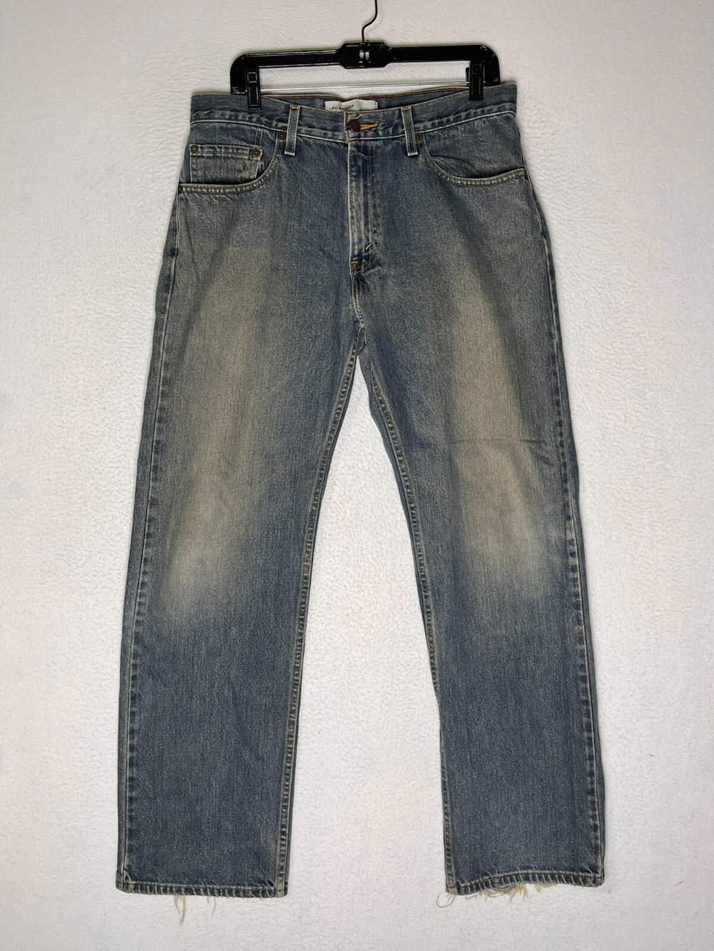 Levi Strauss Signature Blue Straight Denim Jeans Regular Fit Men's Size W33XL32